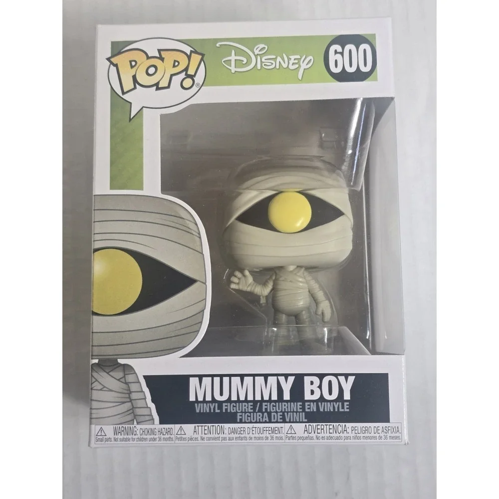 FUNKO POP MUMMY BOY NIGHTMARE BEFORE CHRISTMAS DISNEY‎ #600 VAULTED FIGURE B27